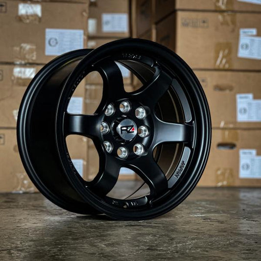 Aro 14X7 (L1803) 4/100/114.3 Full Flat Black (Set 4 Aros)