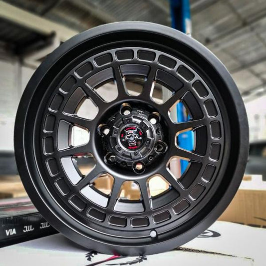 Aro 18X9 (Jt199) 6/139.7 Matt Black (Set 4 Aros)