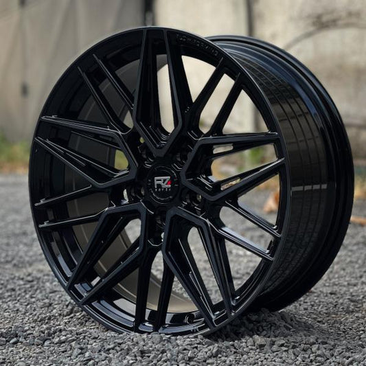 Aro 18X8 (022) 5/114.3 Black Machine (Set 4 Aros)