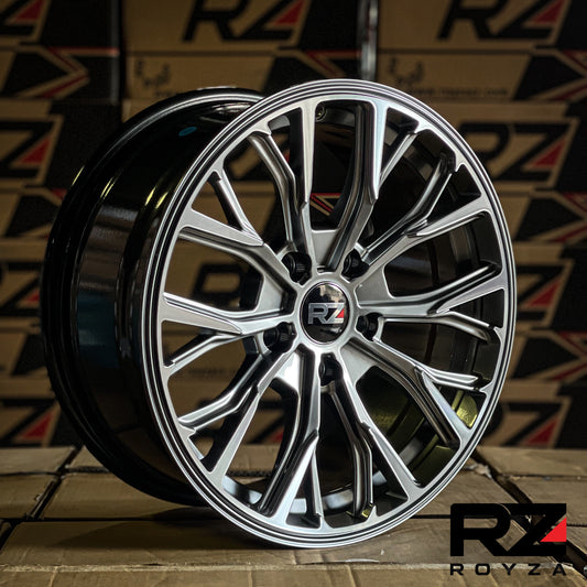 Aro 16X7 (Ht71337) 5/114.3 Hyper Balck And Machine Face (Set 4 Aros)