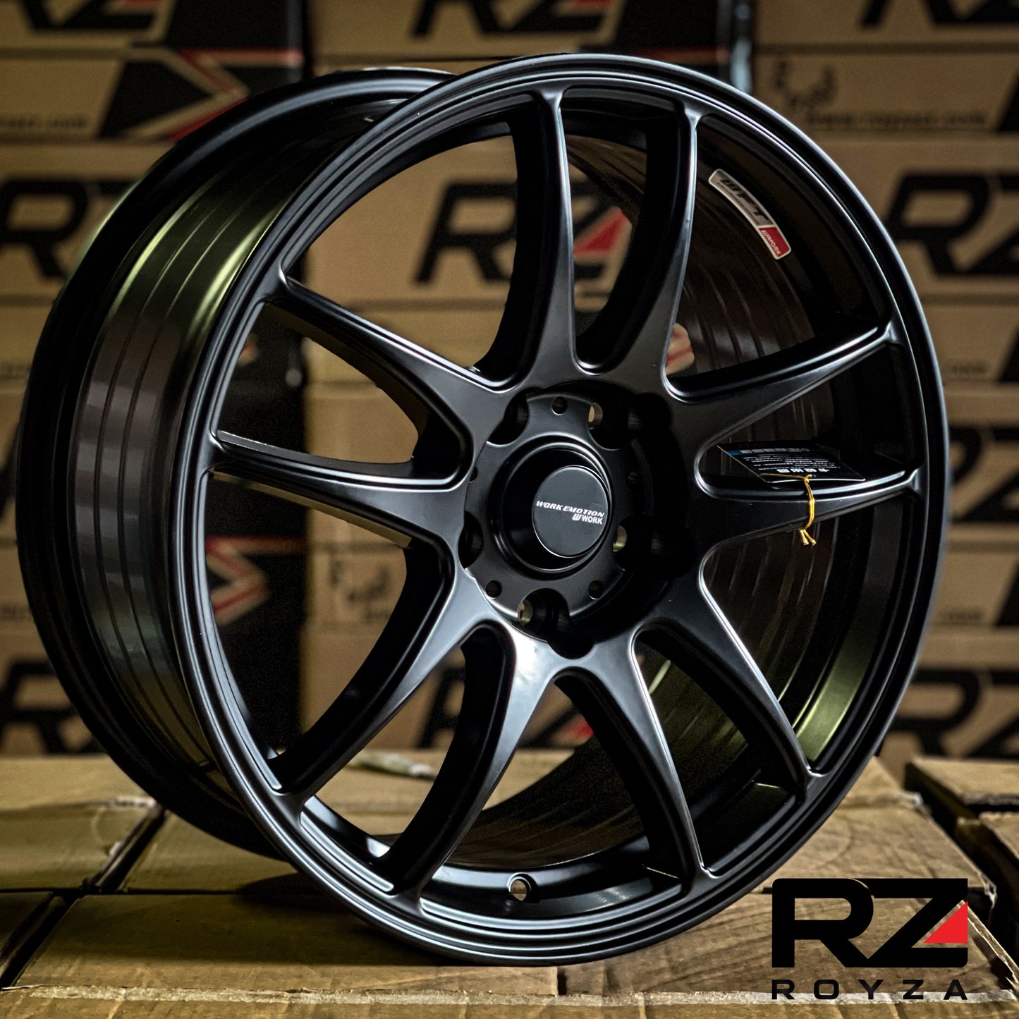 Aro 17X7.5 (505) 5/120 Matt Black (Set 4 Aros)