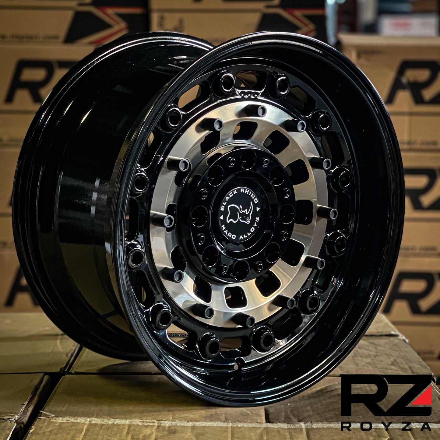 Aro 17X9 (Hm126) 6/139.7 Bronze And Black Lip, Like The Photo  (Set 4 Aros)