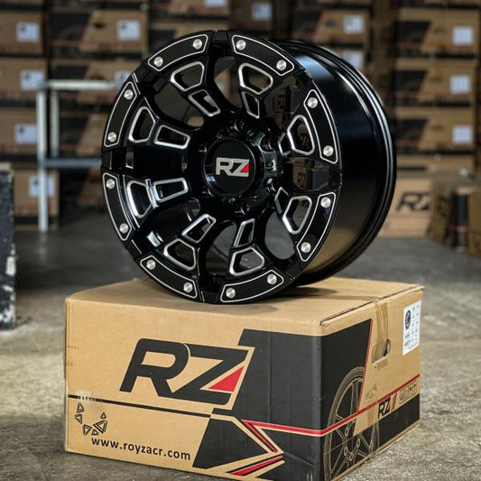 Aro 16X8.5 (Hm157) 6/139.7 Black Milling (Set 4 Aros)