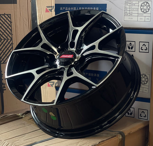 ARO 16X7 (040L) 4/100 4/114.3 MATT BLACK (SET 4 AROS)