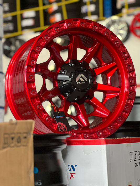 Aro 16X8 (602) 6/139.7 Hyper  Red (Set 4 Aros)