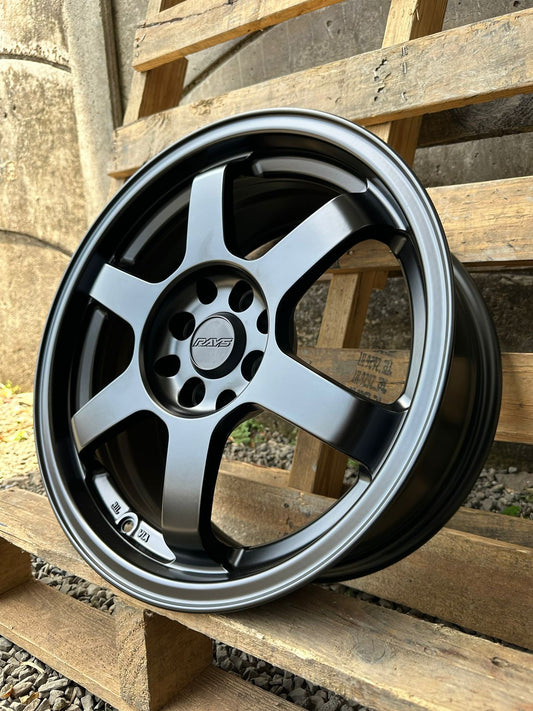 Aro 16X7 (H6082) 4/100/114.3 Matt Black (Set 4 Aros)